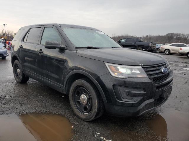 1FM5K8AR8GGB28334 - 2016 FORD EXPLORER POLICE INTERCEPTOR أسود صورة 4