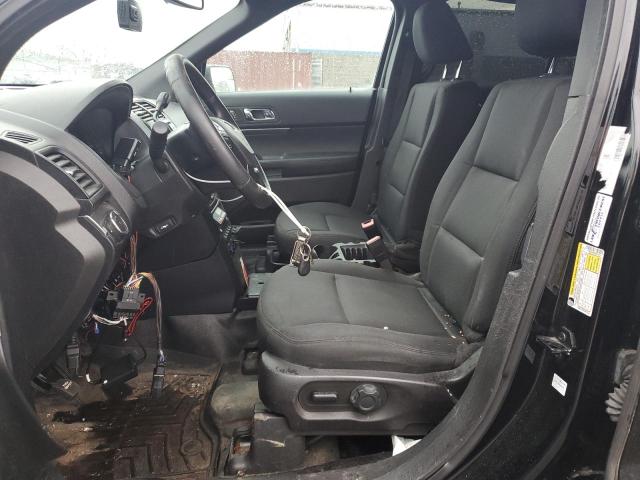 1FM5K8AR8GGB28334 - 2016 FORD EXPLORER POLICE INTERCEPTOR أسود صورة 7