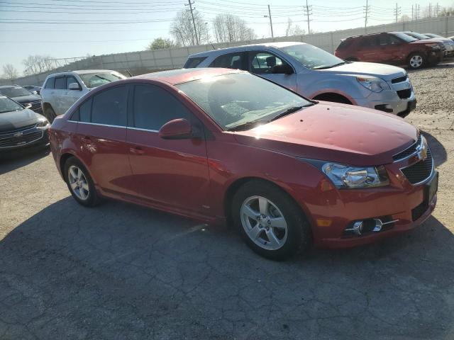 1G1PF5SC6C7343935 - 2012 CHEVROLET CRUZE LT RED photo 4