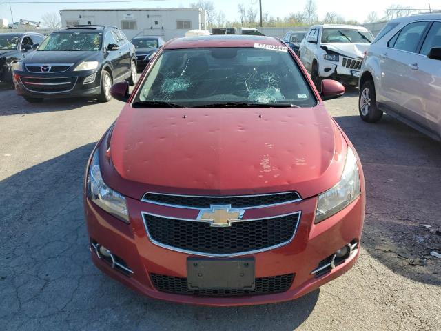 1G1PF5SC6C7343935 - 2012 CHEVROLET CRUZE LT RED photo 5