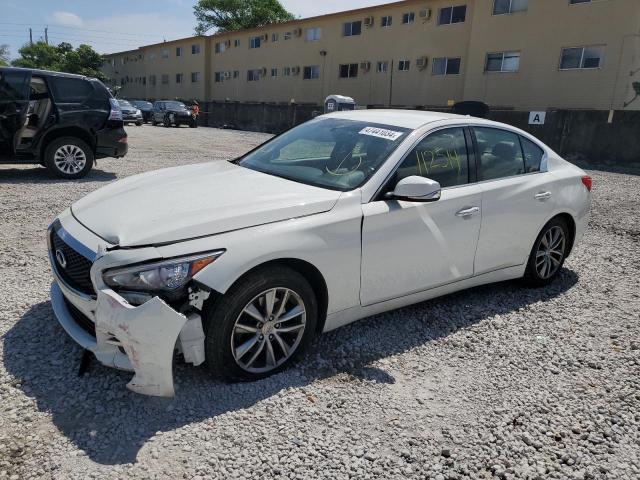 JN1CV7AP5HM641512 - 2017 INFINITI Q50 BASE WHITE photo 1