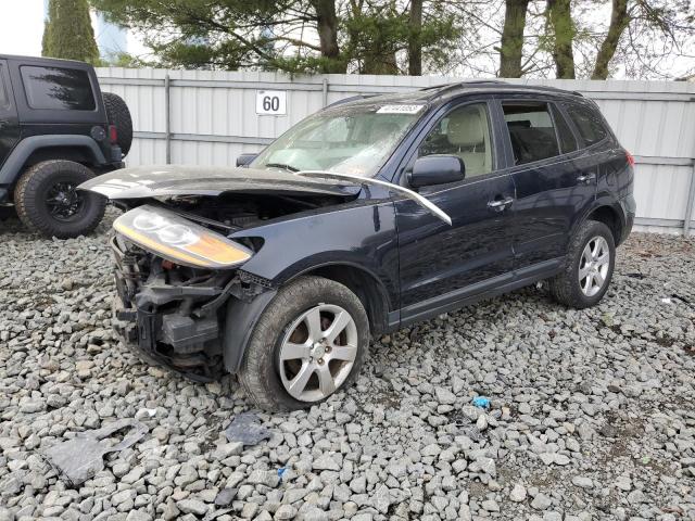 5NMSH13E19H323999 - 2009 HYUNDAI SANTA FE SE BLACK photo 1