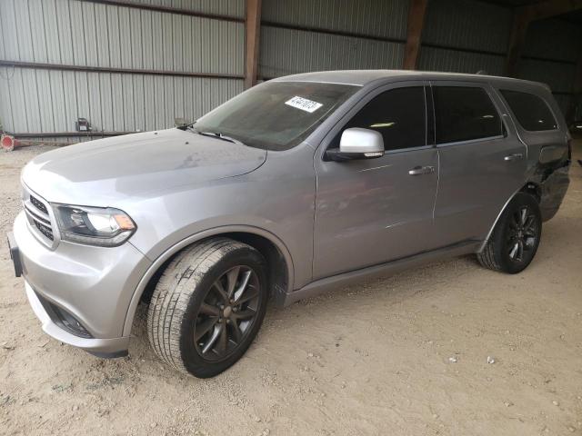 1C4RDJDG3JC290839 - 2018 DODGE DURANGO GT SILVER photo 1