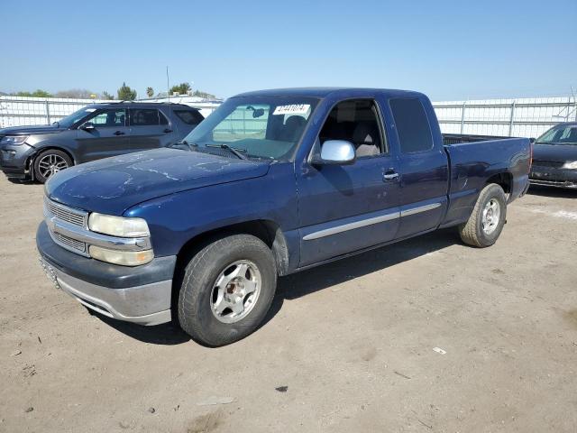 2GCEC19V721209907 - 2002 CHEVROLET SILVERADO C1500 BLUE photo 1