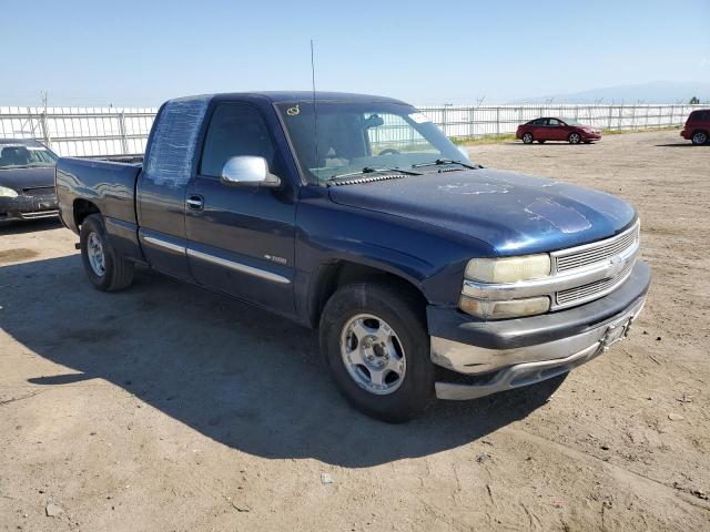 2GCEC19V721209907 - 2002 CHEVROLET SILVERADO C1500 BLUE photo 4