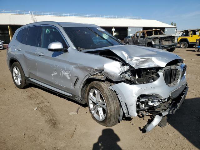 5UXTR7C57KLF37485 - 2019 BMW X3 SDRIVE30I SILVER photo 4