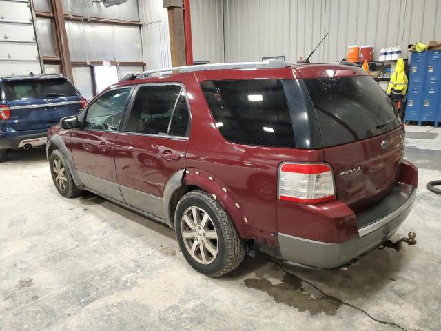 1FMDK05WX8GA08100 - 2008 FORD TAURUS X SEL MAROON photo 2