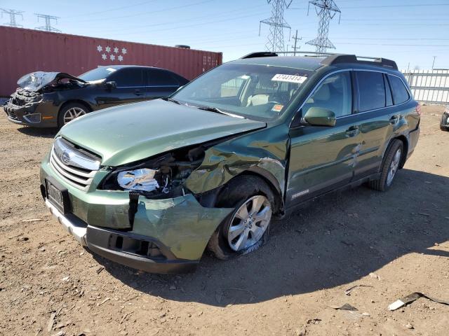 4S4BRBKC1C3266031 - 2012 SUBARU OUTBACK 2.5I LIMITED GREEN photo 1