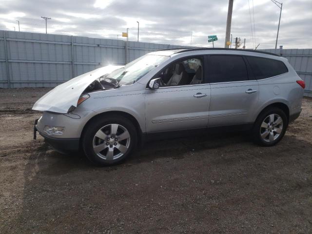 1GNKVLED4BJ112912 - 2011 CHEVROLET TRAVERSE LTZ SILVER photo 1