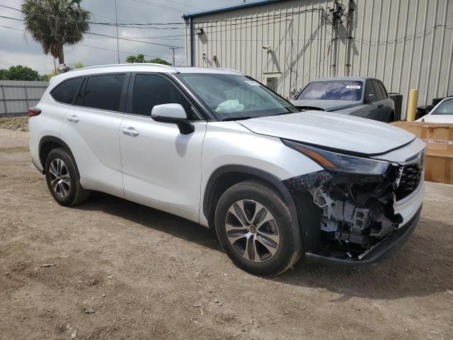 5TDKDRAH9PS042275 - 2023 TOYOTA HIGHLANDER L WHITE photo 4