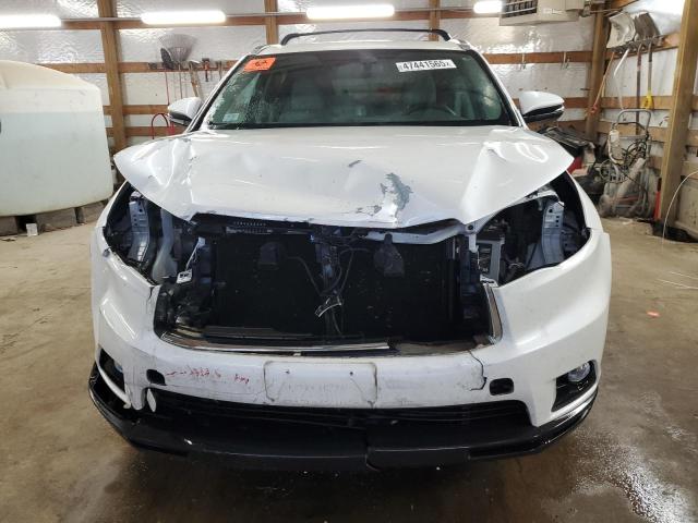 5TDJKRFH5GS276410 - 2016 TOYOTA HIGHLANDER XLE 白色 照片 5