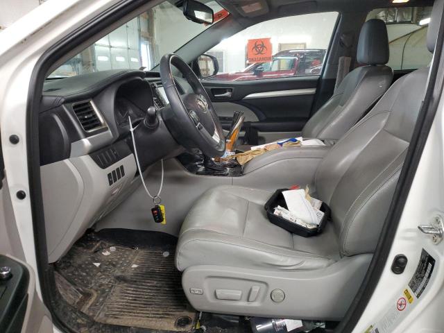 5TDJKRFH5GS276410 - 2016 TOYOTA HIGHLANDER XLE 白色 照片 7