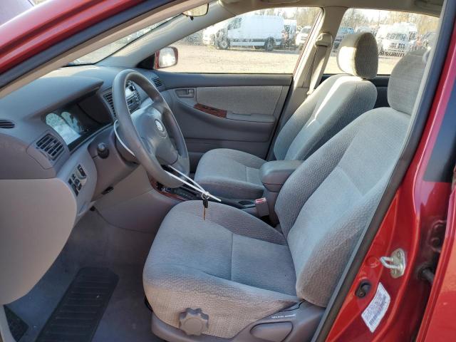 1NXBR38E93Z183570 - 2003 TOYOTA COROLLA CE RED photo 7