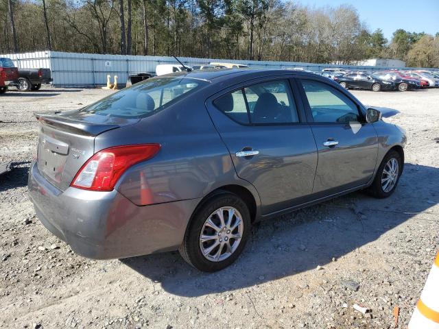 3N1CN7AP7JL878261 - 2018 NISSAN VERSA S GRAY photo 3