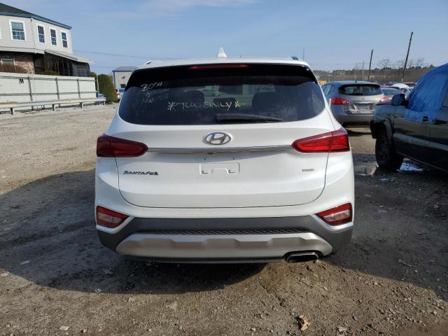 5NMS3CAD8LH197359 - 2020 HYUNDAI SANTA FE SEL Սպիտակ լուսանկար 6