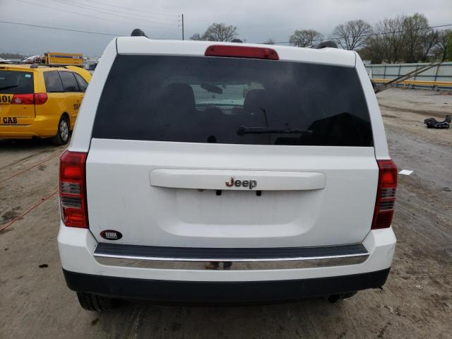 1C4NJPCB4ED601100 - 2014 JEEP PATRIOT LIMITED WHITE photo 6