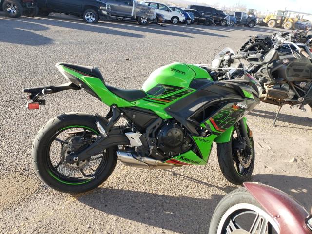 ML5EXER14PDA87489 - 2023 KAWASAKI EX650 R GREEN photo 1