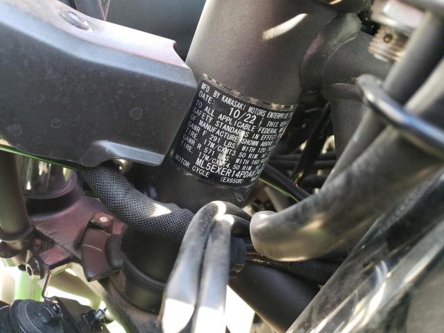 ML5EXER14PDA87489 - 2023 KAWASAKI EX650 R GREEN photo 9