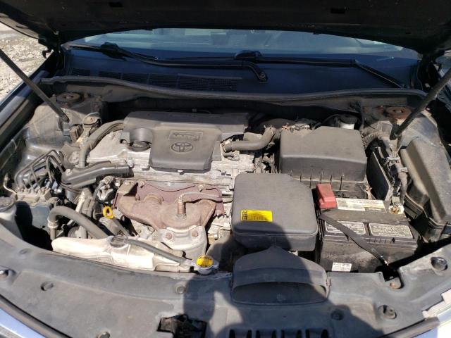 4T4BF1FK8CR168845 - 2012 TOYOTA CAMRY BASE BLACK photo 11