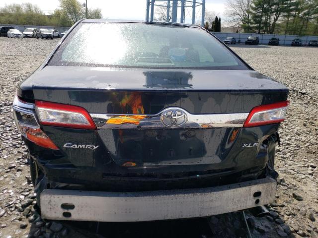 4T4BF1FK8CR168845 - 2012 TOYOTA CAMRY BASE BLACK photo 6