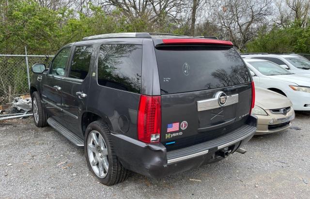 1GYUKEEJ7AR245153 - 2010 CADILLAC ESCALADE HYBRID GRAY photo 3