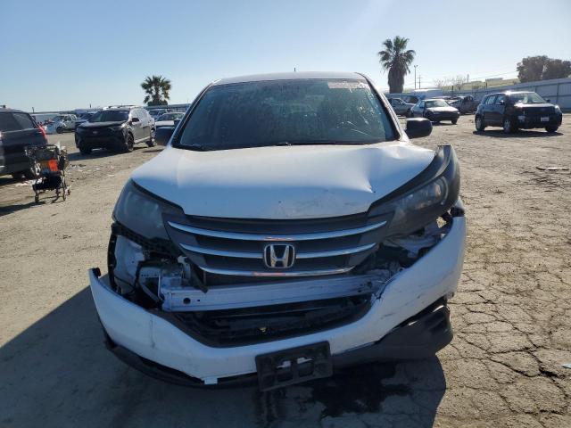 2HKRM4H38CH625559 - 2012 HONDA CR-V LX WHITE photo 5