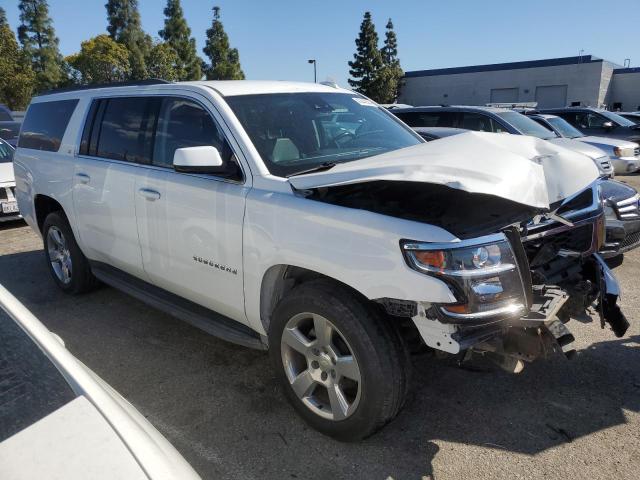 1GNSKHKC5GR141281 - 2016 CHEVROLET SUBURBAN K1500 LT WHITE photo 4