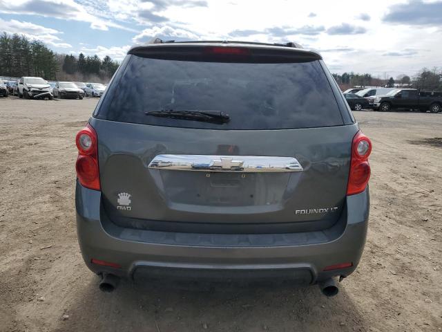 2GNFLNE52C6371716 - 2012 CHEVROLET EQUINOX LT GRAY photo 6