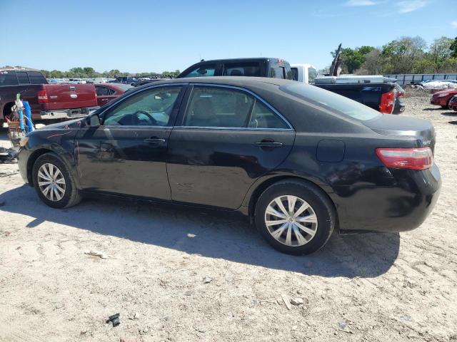 4T1BE46K07U574347 - 2007 TOYOTA CAMRY CE BLACK photo 2