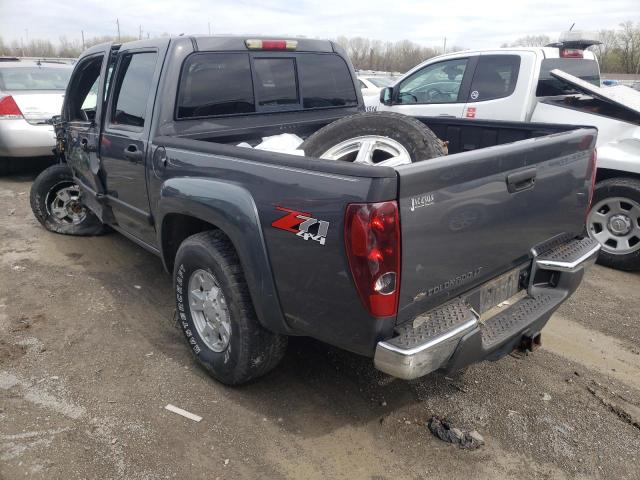 1GCDT43E888219552 - 2008 CHEVROLET COLORADO LT GRAY photo 2