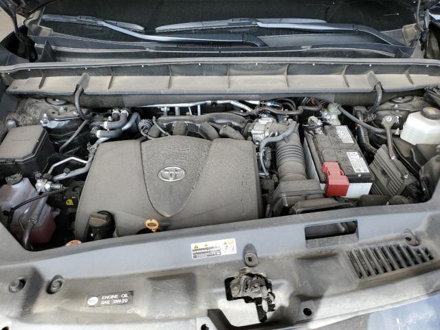 5TDGZRBH0NS238351 - 2022 TOYOTA HIGHLANDER XLE Schwarz Foto 12