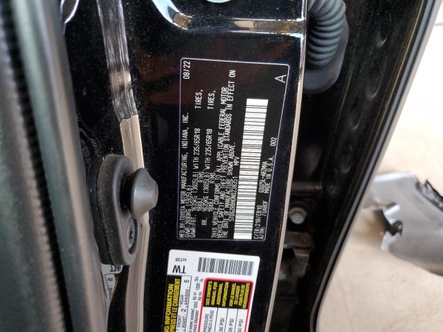 5TDGZRBH0NS238351 - 2022 TOYOTA HIGHLANDER XLE Schwarz Foto 13