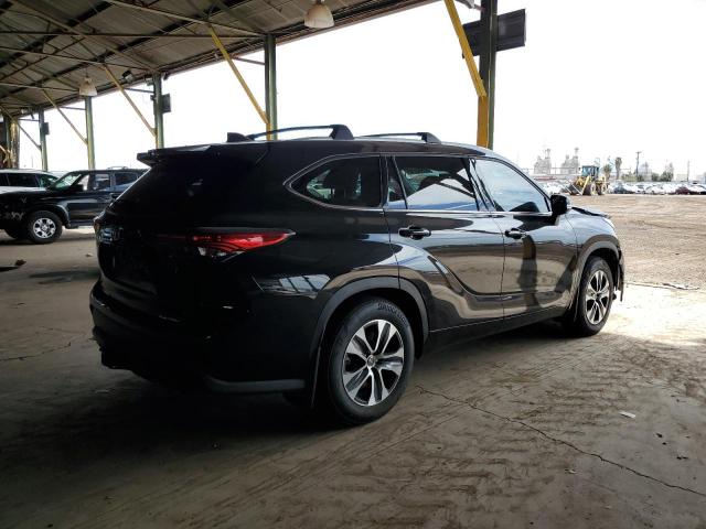 5TDGZRBH0NS238351 - 2022 TOYOTA HIGHLANDER XLE Schwarz Foto 3