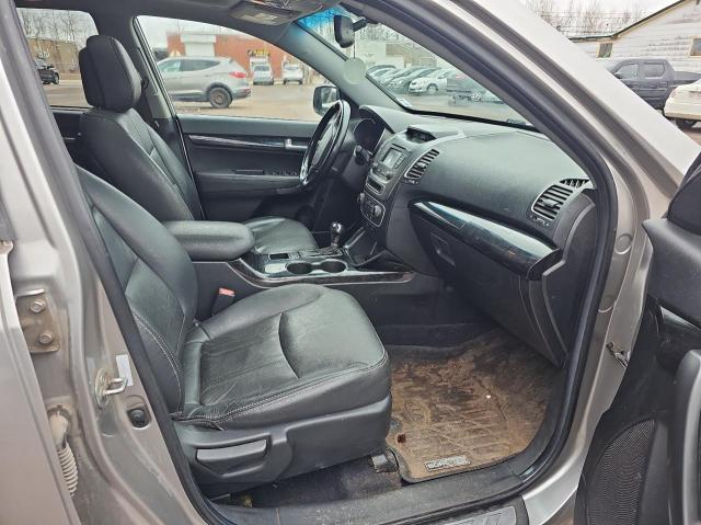 5XYKUDA78EG484937 - 2014 KIA SORENTO EX SILVER photo 5