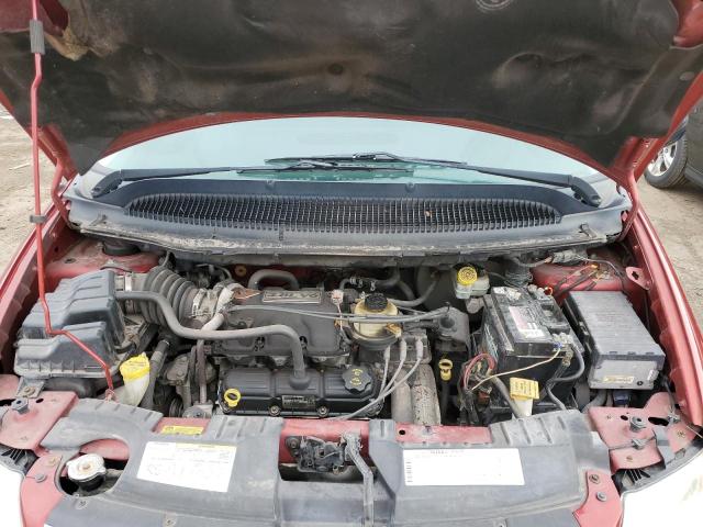 2C4GP54L65R313353 - 2005 CHRYSLER TOWN & COU TOURING წითელი ფოტო 12