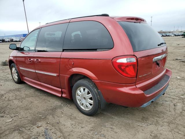 2C4GP54L65R313353 - 2005 CHRYSLER TOWN & COU TOURING წითელი ფოტო 2