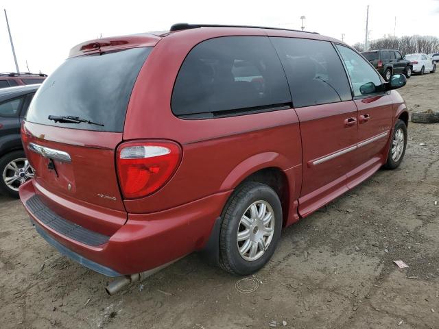 2C4GP54L65R313353 - 2005 CHRYSLER TOWN & COU TOURING წითელი ფოტო 3