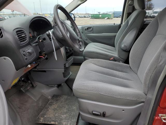 2C4GP54L65R313353 - 2005 CHRYSLER TOWN & COU TOURING წითელი ფოტო 7