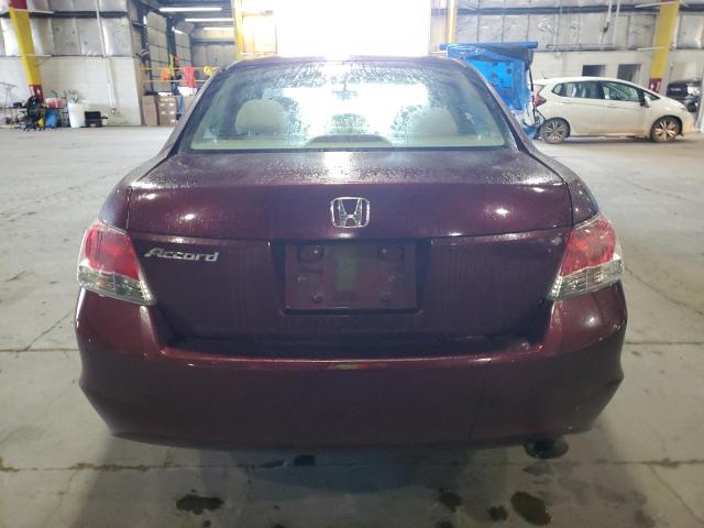 1HGCP2F43AA133461 - 2010 HONDA ACCORD LXP BURGUNDY photo 6