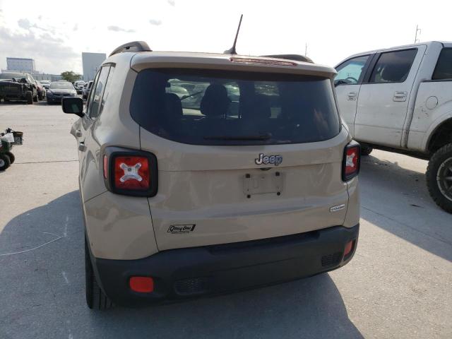 ZACCJABT4FPB94221 - 2015 JEEP RENEGADE LATITUDE TAN photo 6