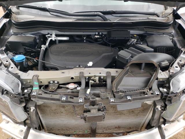 5FNYF7H59MB015937 - 2021 HONDA PASSPORT EXL Plata foto 11