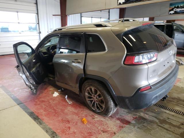 1C4PJMLB9KD163841 - 2019 JEEP CHEROKEE LATITUDE PLUS GRAY photo 2