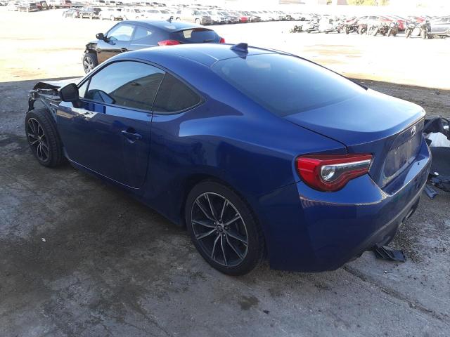 JF1ZNAA17H8705628 - 2017 TOYOTA 86 BASE BLUE photo 2