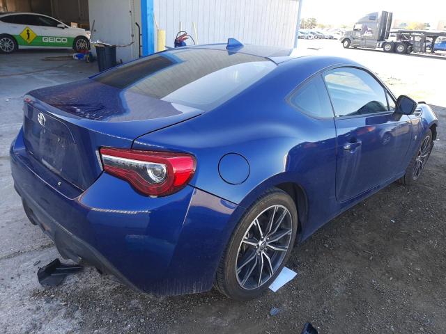 JF1ZNAA17H8705628 - 2017 TOYOTA 86 BASE BLUE photo 3