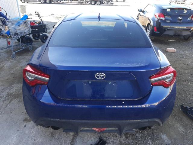 JF1ZNAA17H8705628 - 2017 TOYOTA 86 BASE BLUE photo 6