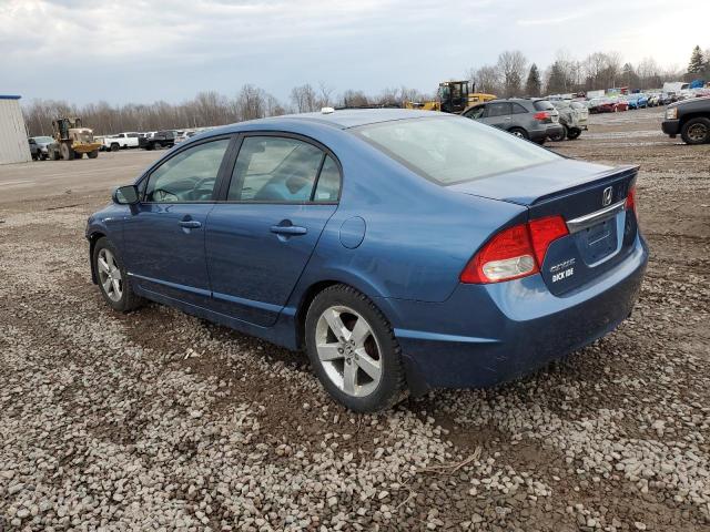 2HGFA16689H330679 - 2009 HONDA CIVIC LX-S Կապույտ լուսանկար 2