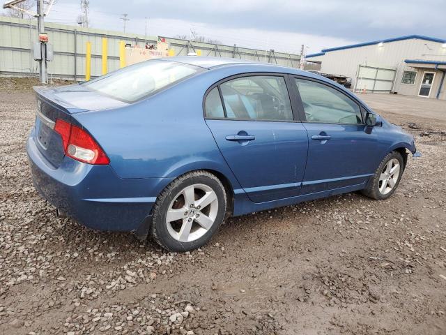 2HGFA16689H330679 - 2009 HONDA CIVIC LX-S Կապույտ լուսանկար 3