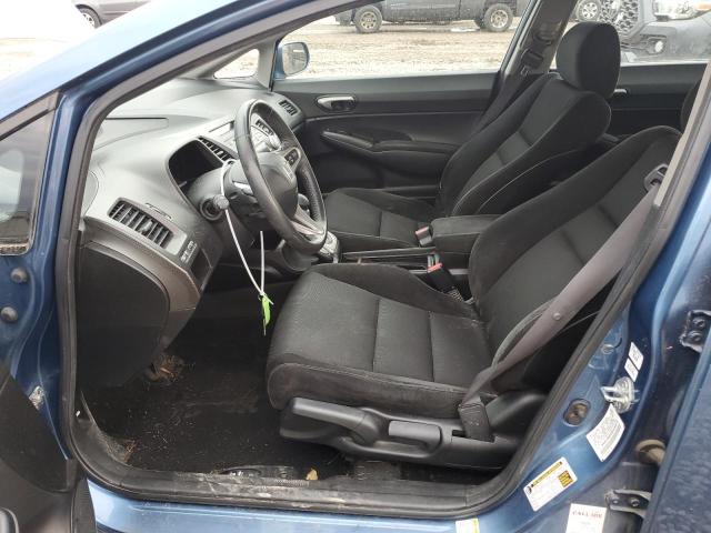 2HGFA16689H330679 - 2009 HONDA CIVIC LX-S Կապույտ լուսանկար 7