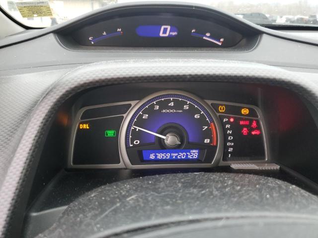 2HGFA16689H330679 - 2009 HONDA CIVIC LX-S Կապույտ լուսանկար 9