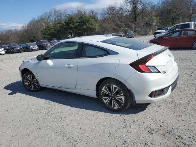 2HGFC3B78HH355066 - 2017 HONDA CIVIC EXL WHITE photo 2